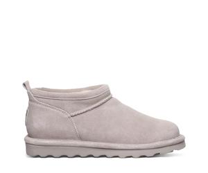 BEARPAW - Super short boots for women, ankle boots for women, comfortable winter boots, various colors and sizes, Mushroom Design, 22.0 cm