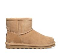 BEARPAW Women's Alyssa Ankle Boot | Multiple Colors | Slip On | Comfortable Winter Boot, Iced Coffee, 6 UK