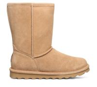 BEARPAW Women's Elle Short Winter Boot, Iced Coffee 243, 6 UK