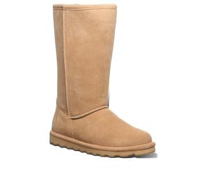 BEARPAW Women's Elle TallSlouch Boots | Kid's Slip-On Boot with Zipper for Easy Wear, Comfortable Winter Boot for Kids, Multiple Colors & Sizes