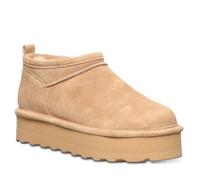 BEARPAW Women's Retro Super Shorty Boot | Women's Ankle Boot | Women's Slip On Boot | Comfortable Winter Boot | Multiple Colors & Sizes, Iced Coffee, 6 UK