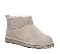 BEARPAW Women's Shorty Ankle Boot - Multiple Colors, Slip On, Comfortable Winter Boot, Mushroom, 6 UK