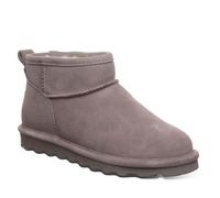 BEARPAW Women's Shorty Multiple Colors | Women's Ankle Boot | Women's Slip On Boot | Comfortable Winter Boot, Cinder, 6 UK