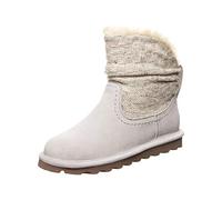 BEARPAW Women's Virginia Slouch Boots, Grey Winter White 909, 7 UK