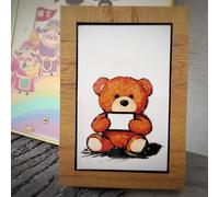 Bear's Answer Magic Tricks The Selected Card Appearing on the Frame Card Prediction Magic Stage Illusions Gimmicks Comedy Party Props