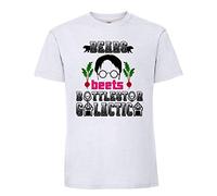 Bears Beets Battlestar Galactica Office Quote Birthday Gift for Anyone Gift White Colour Mens Short Sleeve Soft Touch Cotton T-Shirt (2XL)