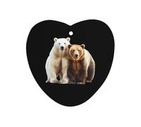 Bears Car Air Freshener Hanging Love form