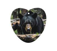 Bears in Forests Funny Car Air Freshener Automotive Aromatherapy Tablets for Rearview Mirror Wardrobe Shoe Cabinet