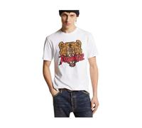 Bears Logo T-Shirt - male - Dsquared2 - T-Shirts - White - S - Tops S
