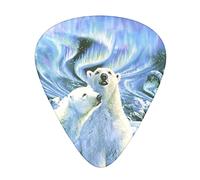 Bears Northern Lights Advanced guitar pick 12 pieces Three thicknesses for bass, electric guitar, acoustic guitar bag