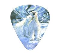 Bears Northern Lights Advanced guitar pick 12 pieces Three thicknesses for bass, electric guitar, acoustic guitar bag