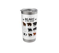 Bears of The World - Bears Stainless Steel Insulated Tumbler