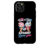 Bears Pink Or Blue Grammy Loves You Gender Reveal Case for iPhone 11 Pro
