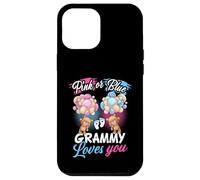 Bears Pink Or Blue Grammy Loves You Gender Reveal Case for iPhone 12 Pro Max