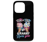 Bears Pink Or Blue Grammy Loves You Gender Reveal Case for iPhone 13 Pro