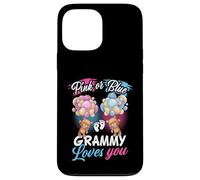 Bears Pink Or Blue Grammy Loves You Gender Reveal Case for iPhone 13 Pro Max