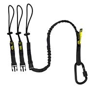 BearTOOLS Interchangeable Tool Safety Lanyard Detachable Buckle Multi Accessory Connection Protection Kit (Black 1PK + 3 Loop Ends)