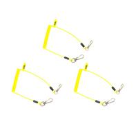 BearTOOLS Lightweight Coil Lanyard Tough Scaffold Leash with Dual Clip Points, Coiled to Reduce Snagging, Ultra-Durable, Premium Quality Tether, Ideal for Items up to 0.9kg, Tools, Construction (3)