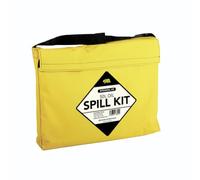 BearTOOLS Oil Only Spill Kit 50L - Vinyl Shoulder Bag with Absorbent Pads & Socks - UK Made Hydrophobic Oil Spill Cleanup for Industrial Use, Machineries, Garage