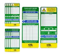 BearTOOLS Tower Inspection Record Kit - Mobile Moving Platform Safety Safe Working Loads Movement References (10 Inserts (Only))