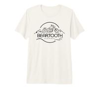 Beartooth Highway National Scenic Byway 212 Motorcycle Premium T-Shirt