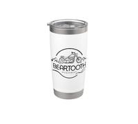 Beartooth Highway National Scenic Byway 212 Motorcycle Stainless Steel Insulated Tumbler