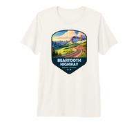 Beartooth Highway National Scenic Byway Shield Premium T-Shirt