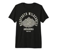 Beartooth Wilderness s Absaroka Montana s Hiking Nature Premium T-Shirt