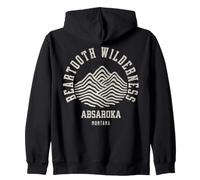Beartooth Wilderness s Absaroka Montana s Hiking Nature Zip Hoodie