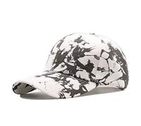 BEARUN Cotton Tie Dye Low Profile Cap Hiphop Baseball Cap Fashion Dad Hat - Multi - One size