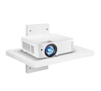 BEARUT Small Mini Projector Shelf/Projector Wall Mount Floating Shelf/Router Shelf/Modem Cable Box Shelf/Projector Rack Holder/Projector Mount by Solid Wood WT1