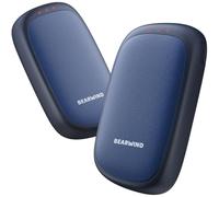 Bearwind Electric Hand Warmers Rechargeable - 2 Pack Magnetic Pocket Heater Handwarmers with AI Chips, Portable Hunting Gear, Reusable Winter Essentials, Gift Ideas for Men, Women, Outdoor (Blue)