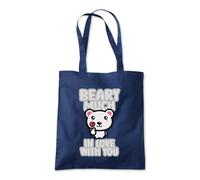 Beary Much In Love With You Tote Shopping Bag 10 Litres Capacity 42 x 38cm