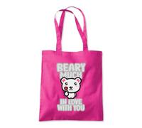 Beary Much In Love With You Tote Shopping Bag 10 Litres Capacity 42 x 38cm
