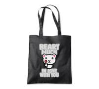 Beary Much In Love With You Tote Shopping Bag 10 Litres Capacity 42 x 38cm
