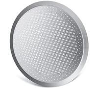 Beasea 14 Inch Pizza Crisper Pan, Aluminum Alloy Pizza Baking Tray with Holes for Home & Restaurant