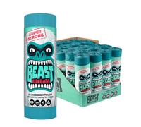 BEAST BIN BAGS, Mega Pack, 20 Rolls of 10 x 50 Litre Bags (Total 200 Bags) - Made From 100% Recycled LLDPE - Incredibly Strong Drawstring Swing Blue Bin Bags