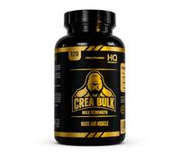 Beast & Bulk Creatine Monohydrate Capsules - High Strength Creatine Supplement for Muscle Growth, Strength & Recovery - No Powder No Mixing - 120 Vegan Capsules - Made in UK