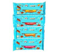 Beast Chocolate Bar Mix Bundle - x1 Milk Chocolate, x1 Almond Milk Chocolate, x1 Milk Crunch, x1 Peanut Butter - 4 x 60g Bars | BY INTERGALACTIC SWEETS