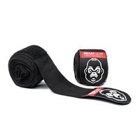 Beast Gear Boxing Hand Wraps 4.5m / 180" - Elasticated Cotton Blend Bandages for MMA, Kickboxing & Muay Thai - Breathable Inner Gloves with Thumb Loop for Secure Wrist Support & Knuckle Guard