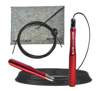 Beast Gear Skipping Rope - Steel Speed Jump Ropes for Adult Fitness - Lightweight, Adjustable Workout Equipment for Beginners & Pros - for Jumping