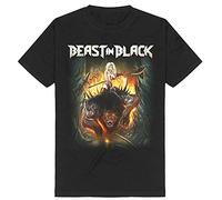 Beast in Black from Hell with Love Men's T-Shirt Band Black L