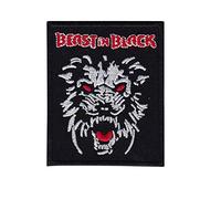 Beast in Black Metal Band Patch Badge Embroidered Iron on Applique Souvenir Accessory