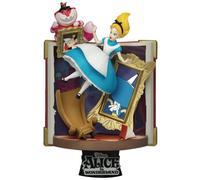 Beast Kingdom Disney Diorama-077 History Book Alice in Wonderland
