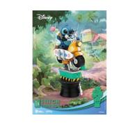 BEAST KINGDOM: COIN RIDE DS-041 STITCH D-STAGE SERIES 6IN STATUE