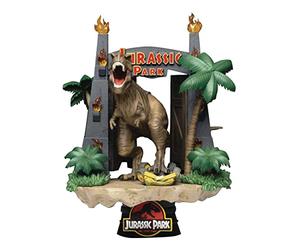 Beast Kingdom-Jurassic Park Gate Diorama Stage