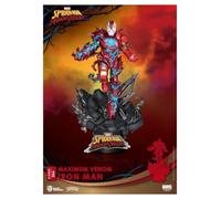 Beast Kingdom Maximum Venom: Iron Man DS-066 D-Stage Statue, Multicolor