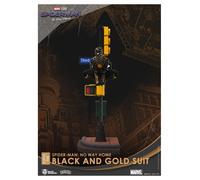 Beast Kingdom - Spider-Man No Way Home DS-102 Black & Gold Suit 6 Statue