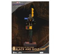 Beast Kingdom - Spider-Man No Way Home DS-102 Black & Gold Suit 6 Statue