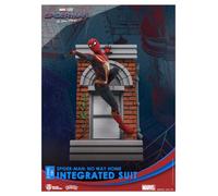 Beast Kingdom Spider-Man: No Way Home: Integrated Suit DS-101 D-Stage Diorama Statue,Multicolor